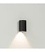Artdelight Artdelight Runde LED Wandleuchte Brody 1 - Schwarz