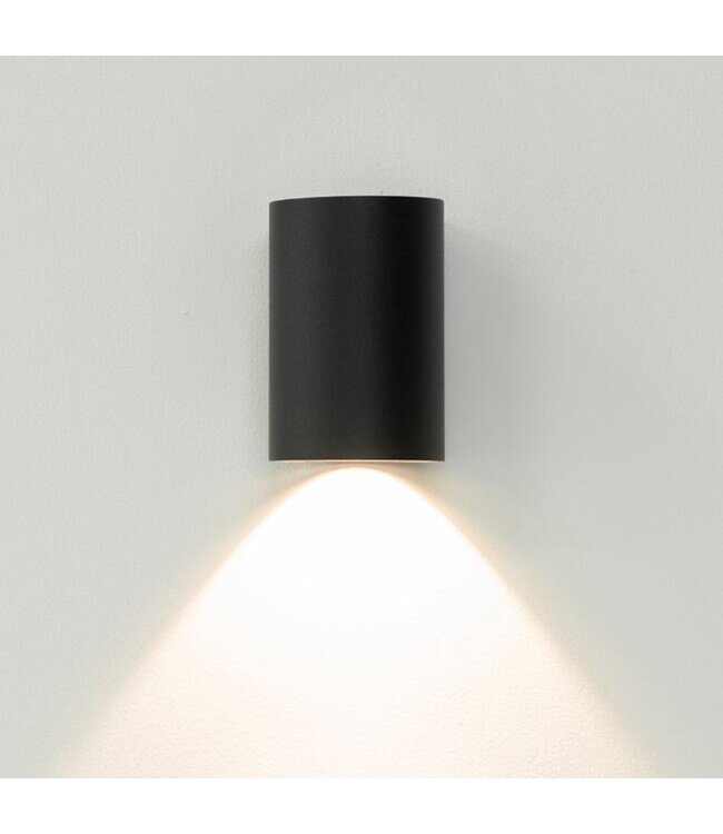 Artdelight Artdelight Runde LED Wandleuchte Brody 1 - Schwarz