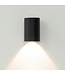 Artdelight Runde LED Wandleuchte Brody 1 - Schwarz