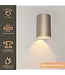 Artdelight Artdelight Runde LED Wandleuchte Brody 1 - Champagner