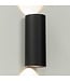 Artdelight Artdelight Runde LED Wandleuchte Brody 2 - Schwarz