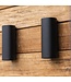 Artdelight Runde LED Wandleuchte Brody 2 - Schwarz