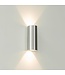 Artdelight Runde LED Wandleuchte Brody 2 - Aluminium