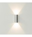 Artdelight Runde LED Wandleuchte Brody 2 - Aluminium