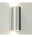 Artdelight Runde LED Wandleuchte Brody 2 - Aluminium