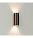 Artdelight Artdelight Runde LED Wandleuchte Brody 2 - Dunkelbronze