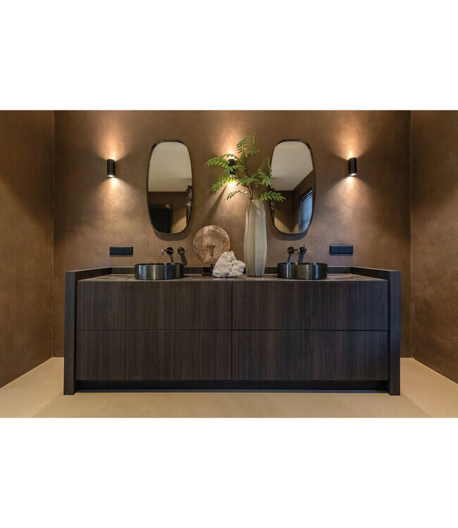 Artdelight Artdelight Runde LED Wandleuchte Brody 2 - Dunkelbronze