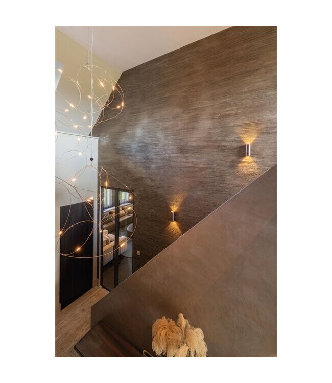 Artdelight Artdelight Runde LED Wandleuchte Brody 2 - Dunkelbronze