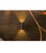 Artdelight Artdelight Runde LED Wandleuchte Brody 2 - Dunkelbronze