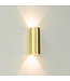 Artdelight Runde LED Wandleuchte Brody 2 - Gold