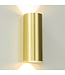 Artdelight Runde LED Wandleuchte Brody 2 - Gold