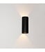 Artdelight Artdelight Runde LED Wandleuchte Brody 2 - Schwarz - Dim-to-Warm