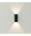 Artdelight Artdelight Runde LED Wandleuchte Brody 2 - Schwarz - Dim-to-Warm