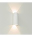 Artdelight Runde LED Wandleuchte Brody 2 - Weiß - Dim-to-Warm