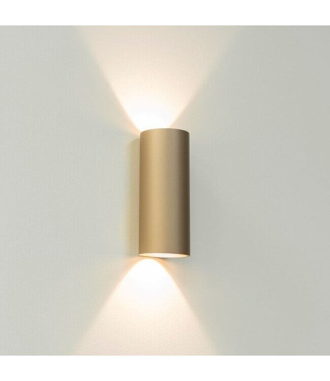 Artdelight Artdelight Runde LED Wandleuchte Brody 2 - Champagner - Dim-to-Warm