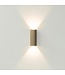Artdelight Runde LED Wandleuchte Brody 2 - Champagner - Dim-to-Warm
