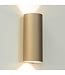 Artdelight Artdelight Runde LED Wandleuchte Brody 2 - Champagner - Dim-to-Warm