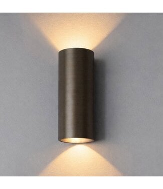 Artdelight LED Wandleuchte Brody 2 - Dunkel-Antikbronze - Dim-to-Warm