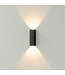 Artdelight Runde LED Wandleuchte Brody 2 - Dunkel-Antikbronze - Dim-to-Warm