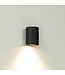 Artdelight Artdelight Industrielle GU10 Wandleuchte Roulo 1 - Schwarz