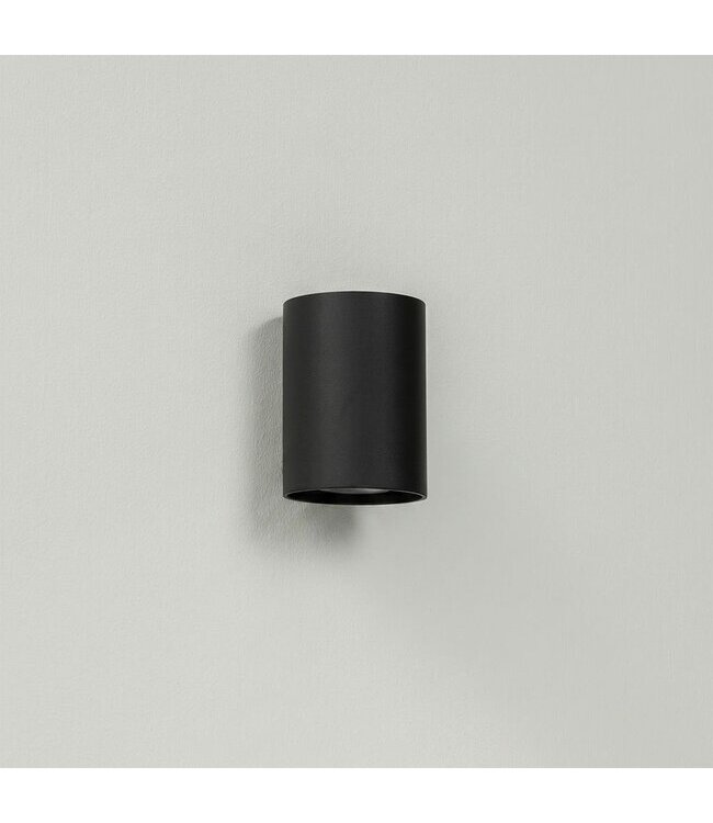 Artdelight Artdelight Industrielle GU10 Wandleuchte Roulo 1 - Schwarz