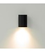 Artdelight Artdelight Industrielle GU10 Wandleuchte Roulo 1 - Schwarz