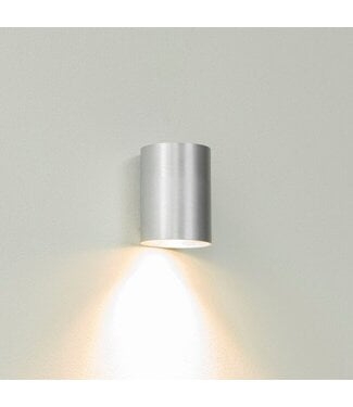 Artdelight GU10 Wandleuchte Roulo 1 - Aluminium