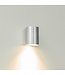 Artdelight Artdelight Industrielle GU10 Wandleuchte Roulo 1 - Aluminium