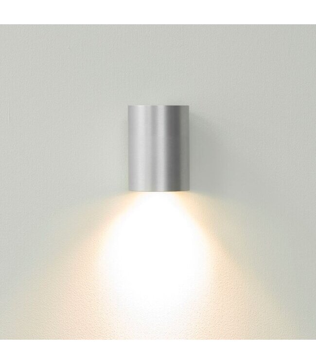 Artdelight Artdelight Industrielle GU10 Wandleuchte Roulo 1 - Aluminium