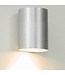 Artdelight Artdelight Industrielle GU10 Wandleuchte Roulo 1 - Aluminium