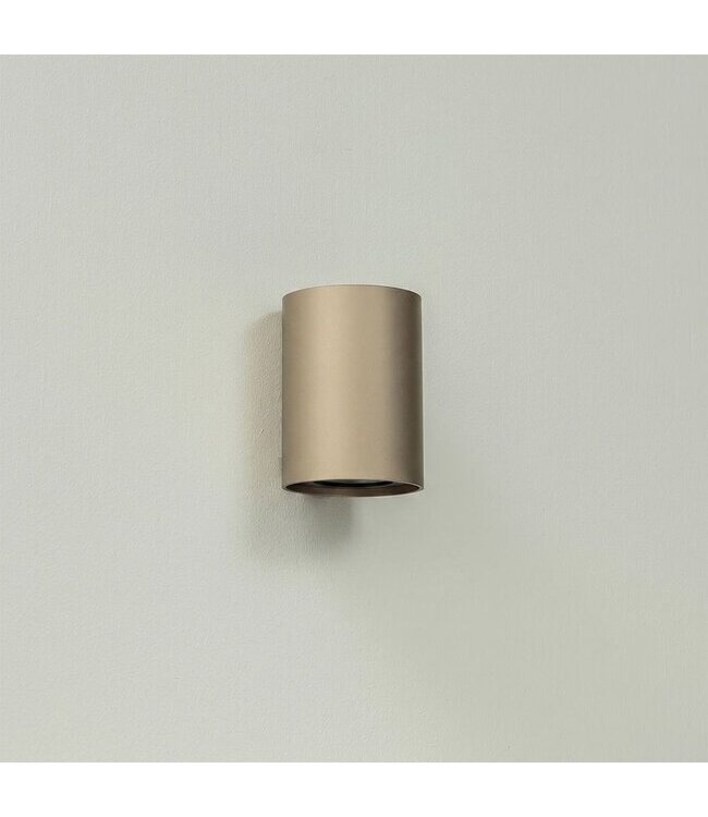 Artdelight Artdelight Industrielle GU10 Wandleuchte Roulo 1 - Champagner
