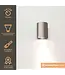 Artdelight Artdelight Industrielle GU10 Wandleuchte Roulo 1 - Champagner