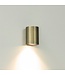 Artdelight Artdelight Industrielle GU10 Wandleuchte Roulo 1 - Antikbronze