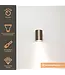 Artdelight Artdelight Industrielle GU10 Wandleuchte Roulo 1 - Gunmetal