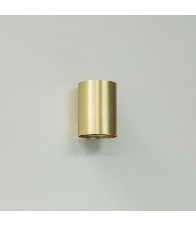 Artdelight Artdelight Industrielle GU10 Wandleuchte Roulo 1 - Gold