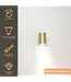 Artdelight Artdelight Industrielle GU10 Wandleuchte Roulo 1 - Gold