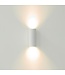 Artdelight Artdelight Industrielle GU10 Wandleuchte Roulo 2 - Weiß