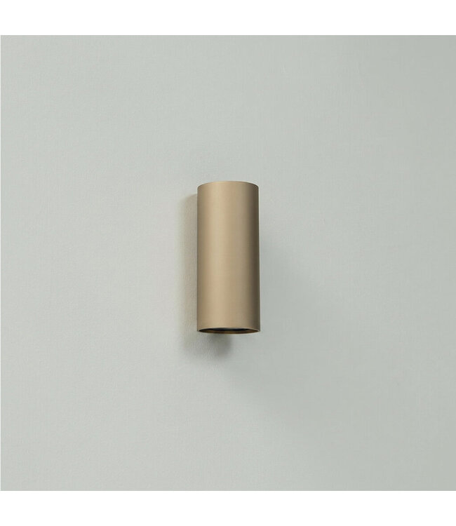 Artdelight Artdelight Industrielle GU10 Wandleuchte Roulo 2 - Champagner