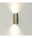 Artdelight Artdelight Industrielle GU10 Wandleuchte Roulo 2 - Antikbronze