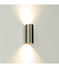 Artdelight Artdelight Industrielle GU10 Wandleuchte Roulo 2 - Gunmetal
