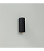 Artdelight Artdelight Industrielle GU10 Wandleuchte Roulo 2 - Schwarz/Gold