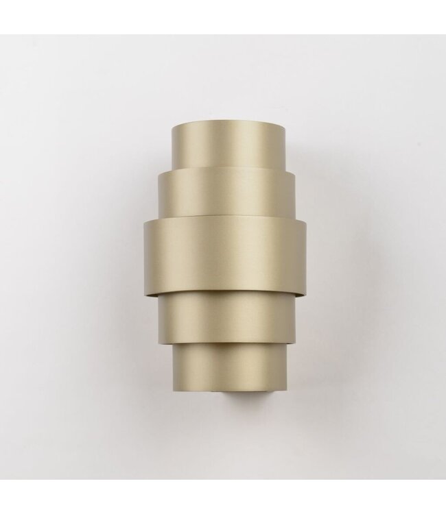 Artdelight Artdelight Design-Wandleuchte Rolls - Champagner
