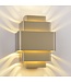 Artdelight Design-Wandleuchte Layers - Champagner