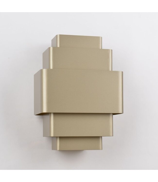Artdelight Artdelight Design-Wandleuchte Layers - Champagner