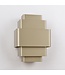 Artdelight Artdelight Design-Wandleuchte Layers - Champagner