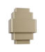 Artdelight Artdelight Design-Wandleuchte Layers - Champagner