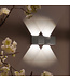 Artdelight Artdelight Robuste LED Wandleuchte Cube - Aluminium