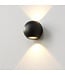 Artdelight Artdelight Runde LED Wandleuchte Denver - Schwarz