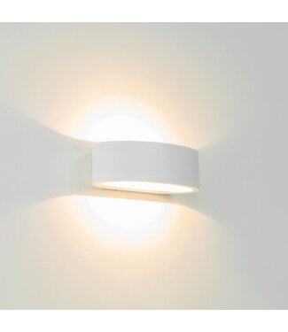 Artdelight LED Wandleuchte Sharp - Weiß