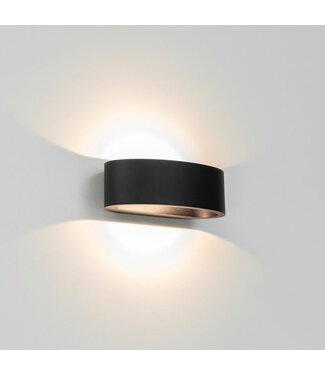 Artdelight LED Wandleuchte Sharp - Schwarz
